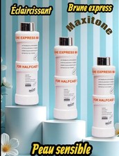 Lait Éclaircissant Corps MGC Bleu 500ml - Aux AHA - Pour Un Blanchiment Quotidien De La Peau