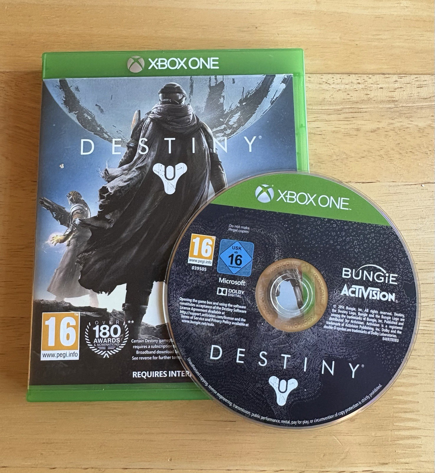 Destiny Video Game for Xbox One 2014 Edition Very Good Condition