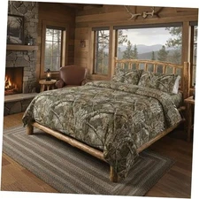  Realtree 5-Piece Size Bed in a Bag Set, 1 Comforter, 1 Fitted Sheet, Full Apx