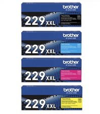 Brother TN 229XXL High Yield Toner Set Black, Cyan, Magenta, Yellow   TN229XXL