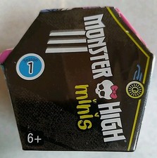 New 2015 NOS 12 Factory Sealed "MONSTER HIGH SURPRISE MINIS" SERIES 1 ages 6 