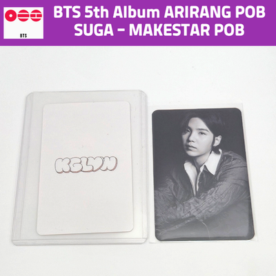 MAKESTAR BTS ARIRANG 特典　トレカ　SUGA BTS ARIRANG アリラン MAKESTAR 購入特典 SUGA｜Yahoo!フリマ（旧