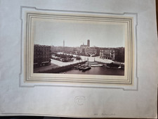 Large format photo Georg Koppmann Hamburg Rathausplatz 1871