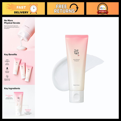 Exfoliating Apricot Blossom Peeling Gel - Soft Face & Body Scrub, 100ml - Korean