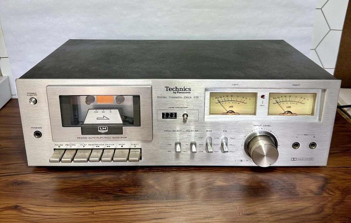 Preços baixos em Technics Rs em Gravadores de Fita Cassete-Antigos