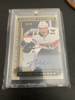 2021-22 Upper Deck Black Diamond - Futures Grigori Denisenko #BDF-GD Auto /49 