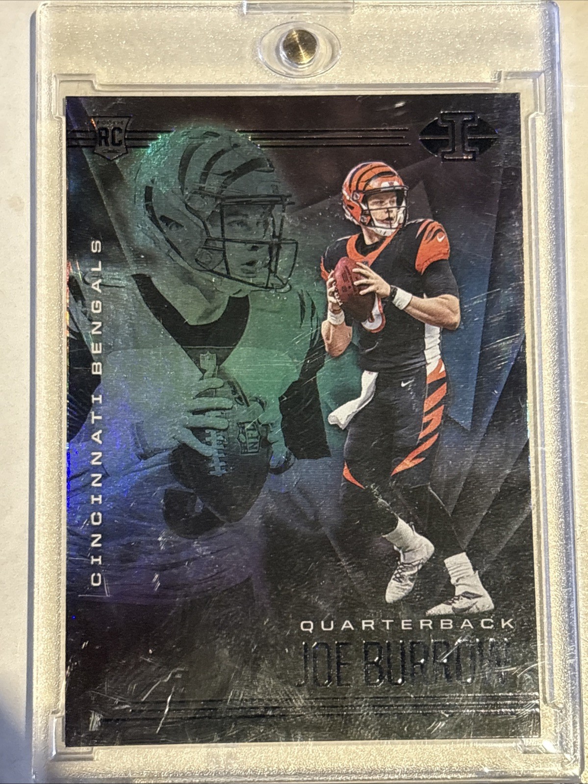 2020 Panini Illusions Joe Burrow #5 (RC) Cincinnati Bengals Rookie