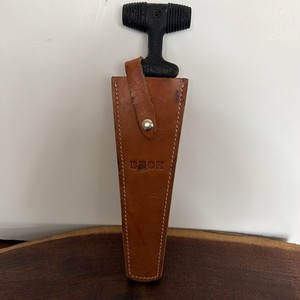 Buck Knives Sawbuck 154 Hand Saw & Leather Belt Sheath Game Saw Hunting