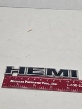 06-10 Dodge Charger Magnum Hemi Fender Emblem Nameplate Mopar Oem 06-10 Dodge Charger Magnum Hemi Fender Emblem Nameplate Mopar Oem