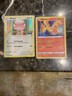 Pokémon Cards From Pokémon Go Set Moltres And Blissey Holo NM