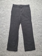 Old Navy Boy's Jeans Pant Black Sz 12 Pockets Waist Button Straight Comfort Wear