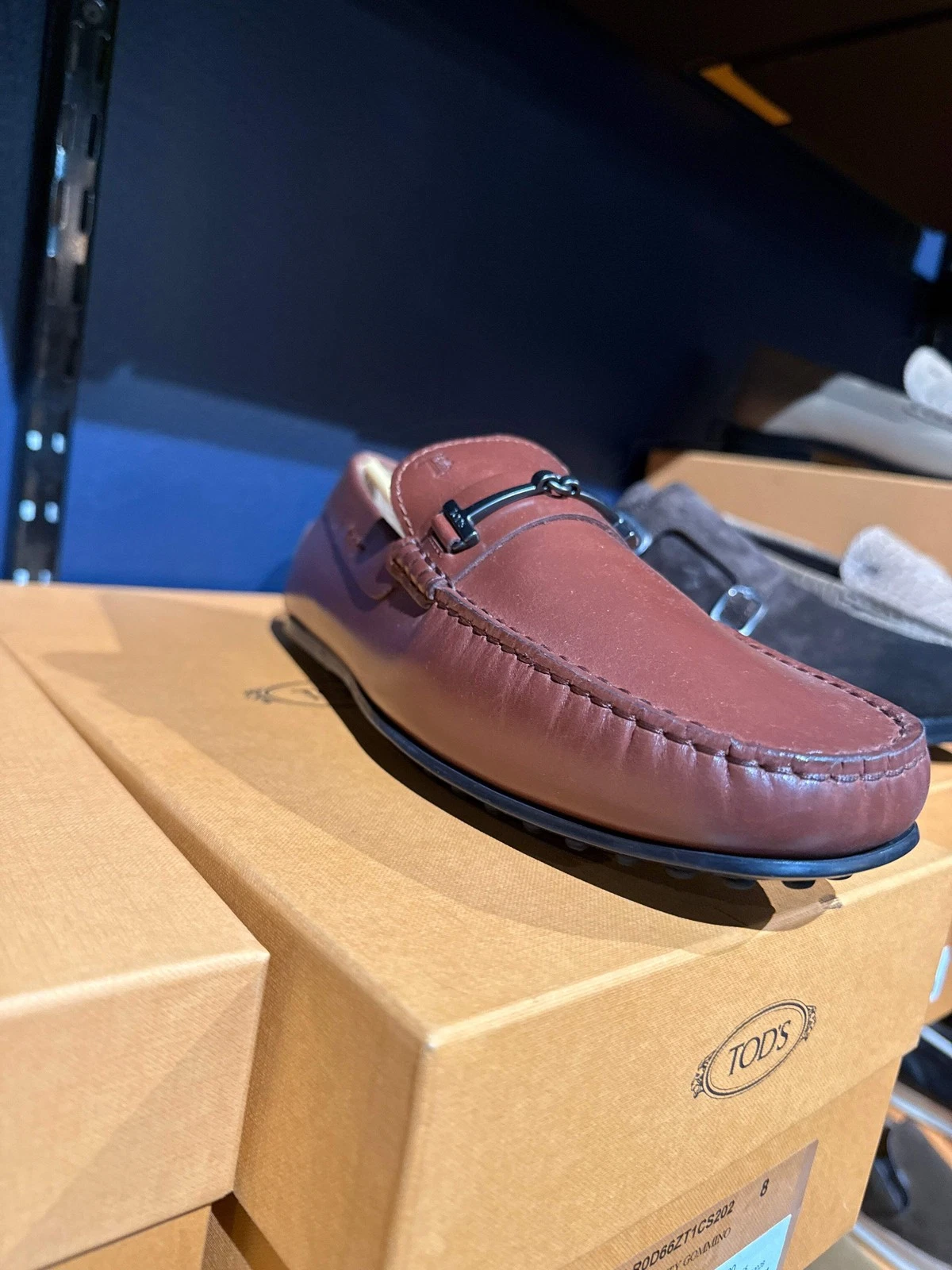 TOD’S MOCASSINO UOMO TODS COLORE MARRONE