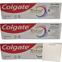 Colgate Total Original Zahncreme 3Er Pack 3X75Ml Tube Usy Block