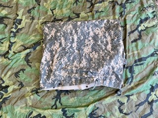 Army Military Surplus ACU Desert Sand Tan Field Tarp Tarpaulin Ground Cover USGI
