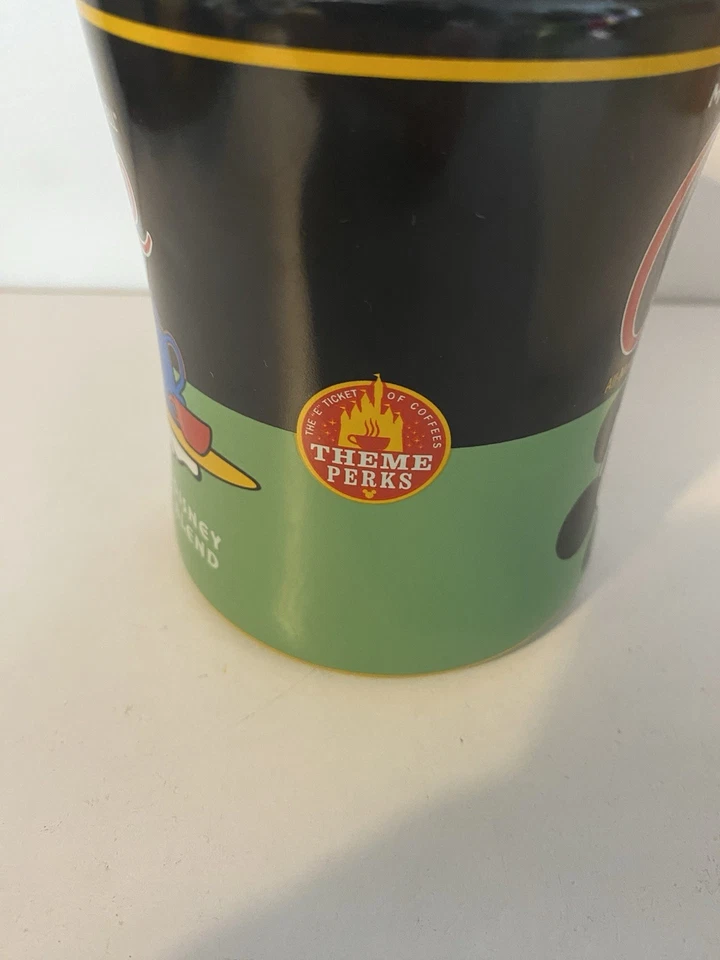 Walt Disney World Mickey's Coffee Mug Minnie Mouse Disney Blend Theme Perks Rare - Image 3 of 4
