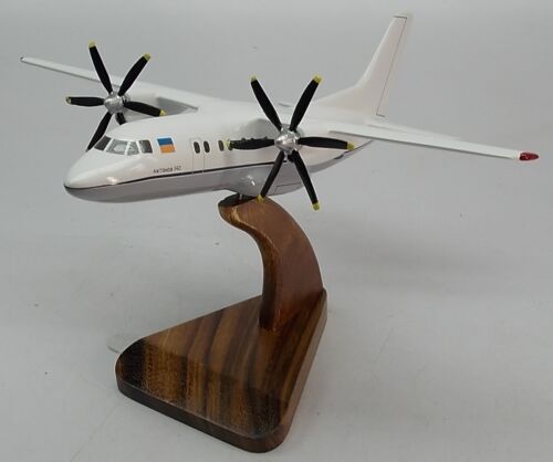 AN-140 Antonov AN140 Turboprop Airplane Wood Model Big - Picture 1 of 1
