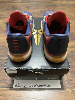 Nike Kobe 10 X USA 2015 Independence Day Shoe US Men Size 11 Used