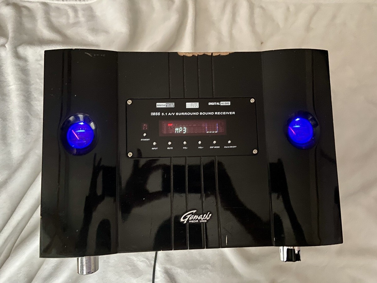 GENESIS MEDIA LABS 5.1 Channel Home Theater Speaker System 