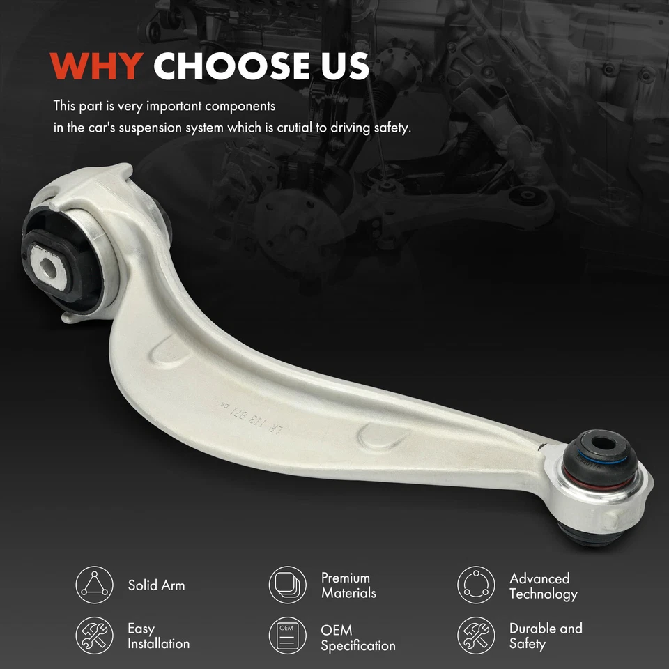 Brazo de control delantero inferior delantero conductor o pasajero para Jaguar F-Pace Land Rover Foto 4 de 4