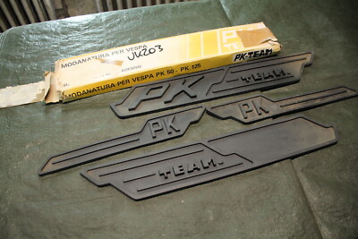Vespa PK 50 UTAH UK 203 (schwarz) *PK TEAM* Profil Gummis Seitenhaube Cover