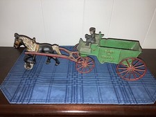 Vintage Kenton Cast Iron Toy, Kenton Sand And Gravel Dumping Toy