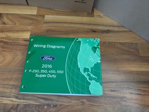 2016 FORD TRUCK F250 F350 F450 F550 SUPER DUTY Wiring Diagrams Manual_CLEAN_VGC!