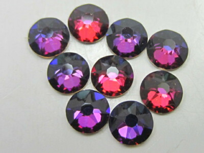 20ss CRYSTAL VOLCANO (maxima) FLAT BACK PRECIOSA Rhinestones 72pcs