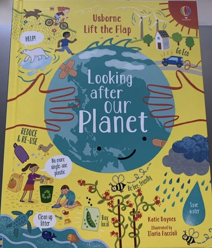 Usborne Lift-the-flap Looking After Our Planet C2020 Hardcover for 