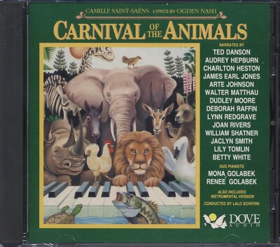 Ted Danson, Charlton Heston, Betty White - Carnival Of The Animals (CUTOUT) CD