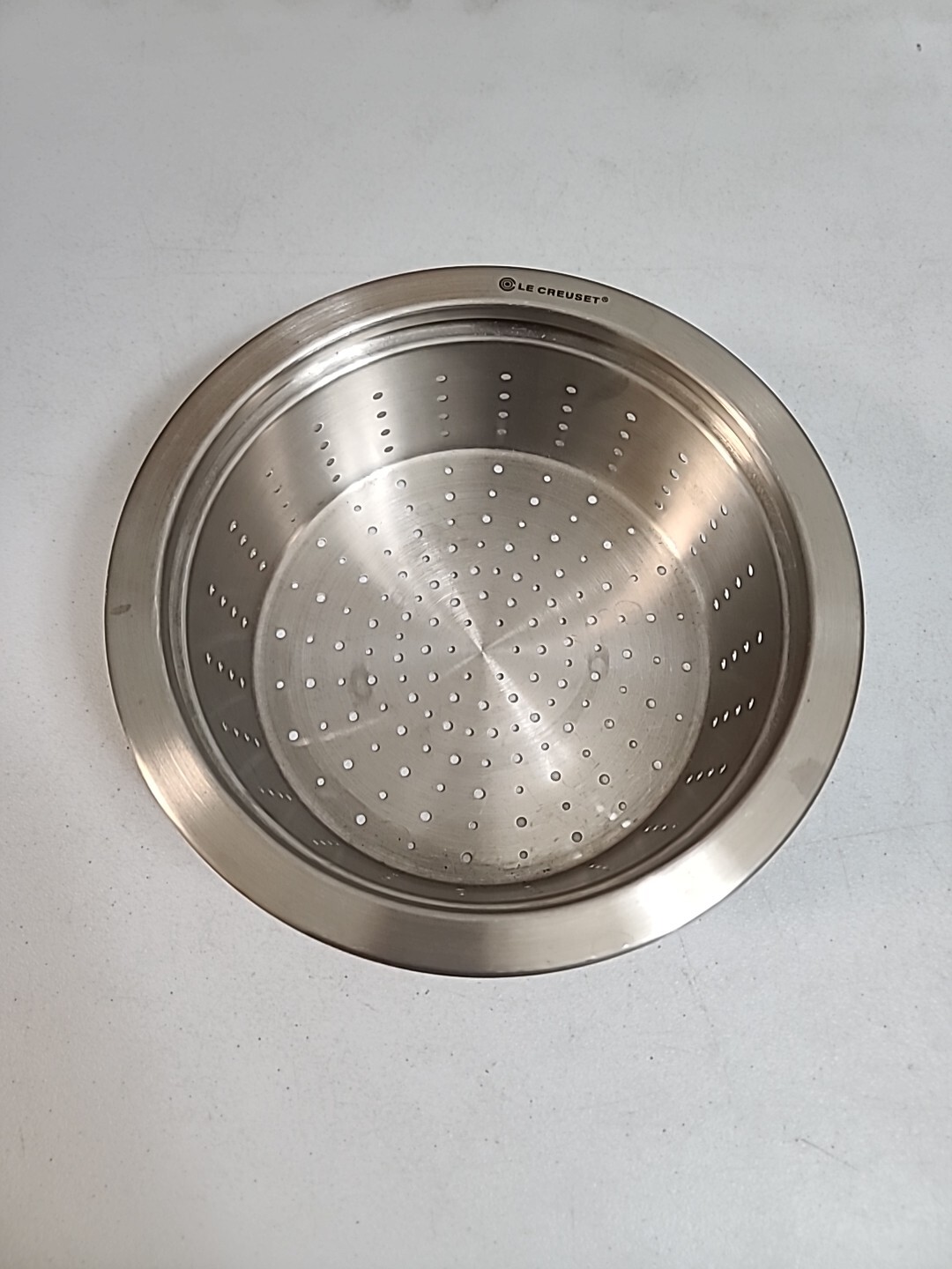 LE CREUSET 26cm Stainless Steel Steamer Insert for 5.5 Qt Dutch Oven-image