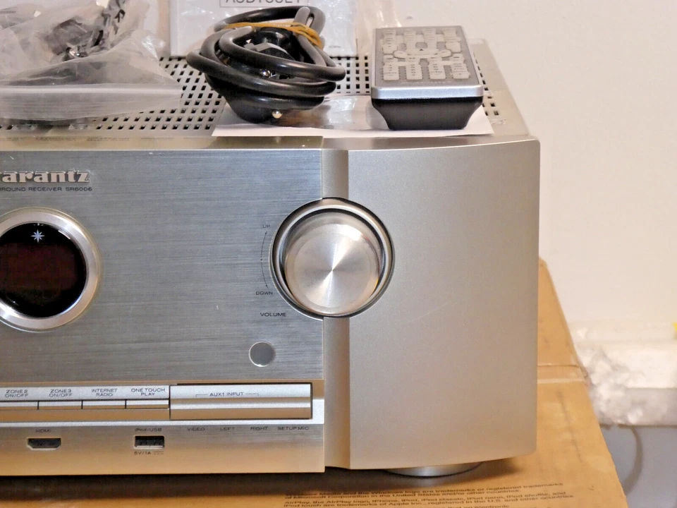 Marantz SR6006 7.1 High-End AV-Receiver Silber in OVP, 2 Jahre Garantie - Bild 4 von 4