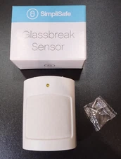 SimpliSafe Home Security Wireless Glass break Sensor GB1000 Gen 1 NEW w battery