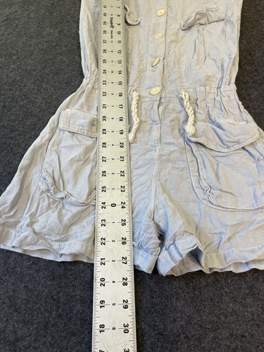 Zara Kids denim sleeveless romper Size 10 - Picture 5 of 5