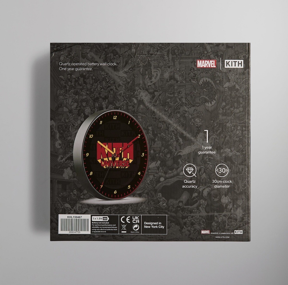 時計 Marvel Kith Universe Clock Kith x Marvel Universe Clock Multicolor | eBay