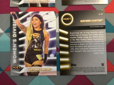 Kayden Carter #R-39 NXT  2021 Topps WWE Women s Division Roster