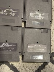 10 Vintage NES Nintendo Video Games Tested Ships FREE QBert Golf Narc Wizard MI+