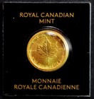 Affordable Gold! 1 Gram .9999 Fine Pure Gold Canada Fifty-Cents (50c) Maple Leaf