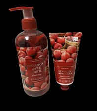 New Groovi Beauty Hand Soap And HandCream Set Cinnamon Apple Cider Scent
