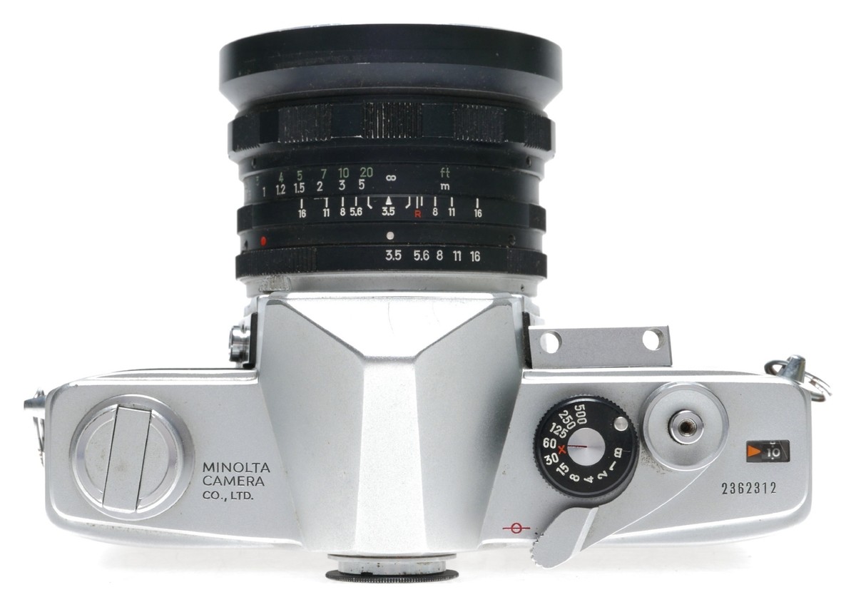 A21)ミノルタ SR-1 W.ROKKOR-SG 1:3.5 F=28mm Minolta SR-1 35mm SLR Camera Auto W.Rokkor-SG 1:3.5 f=28mm Lens | eBay