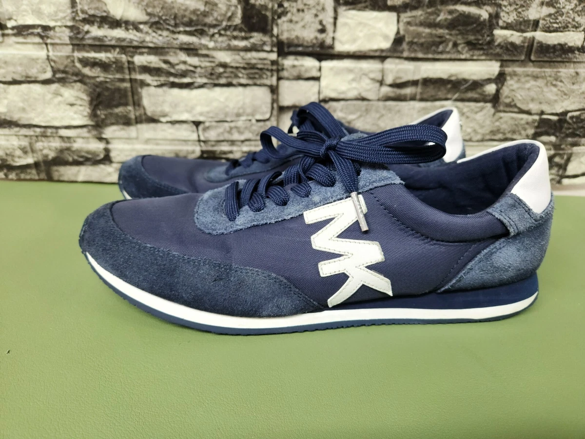 Blue and white michael kors cheap shoes