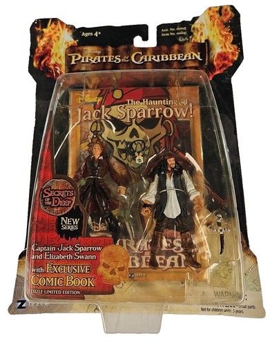 Pirates of the Caribbean Captain Jack Sparrow Zombie Reveal Figure