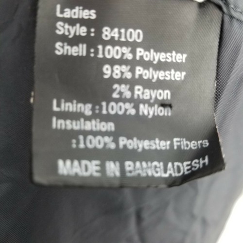 Obermeyer Womens Dark Gray Plaid Long Sleeve Hooded Full Zip Jacket Size 8 - Bild 10 von 12