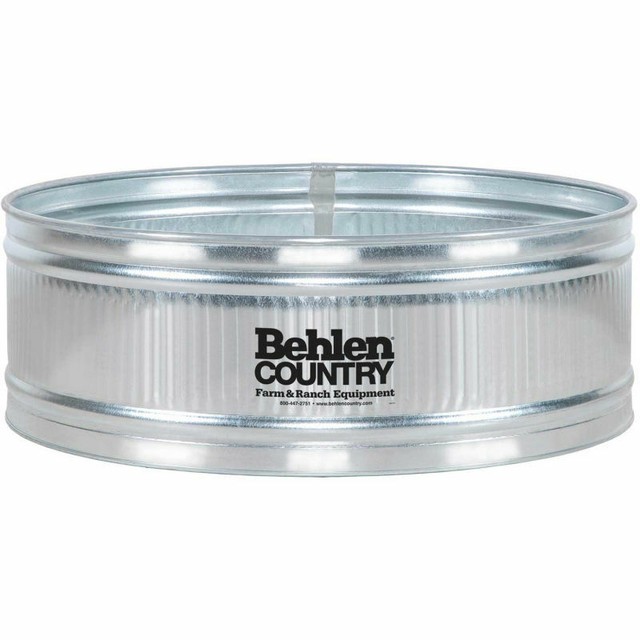 Behlen Country Steel Stock Tank Round Approximately 340 Gallon for sale online eBay