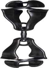 - 3420 Black Swivel Glove Clip Holder - Dual Clips (19412)