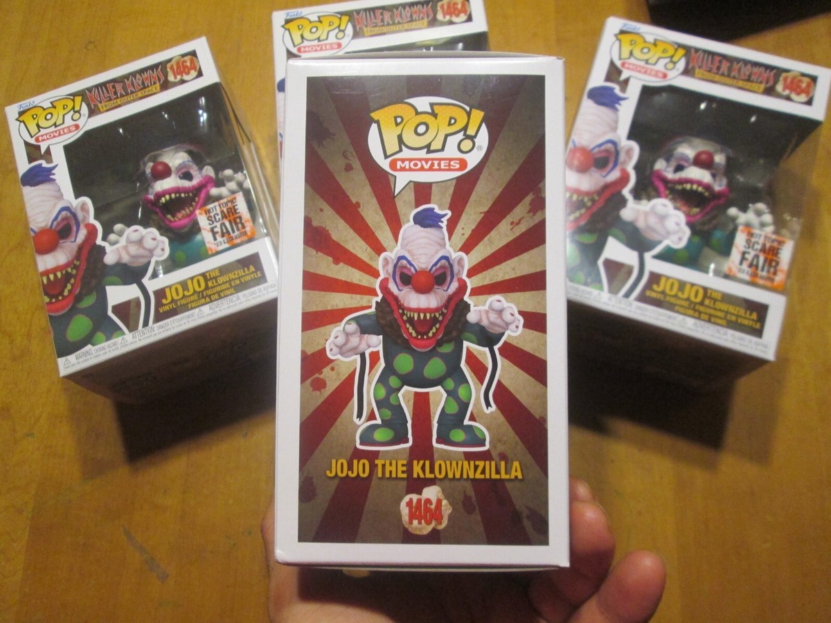 FUNKO POP KILLER KLOWNS JOJO THE KLOWNZILLA # 1464 HOT TOPIC SCARE
