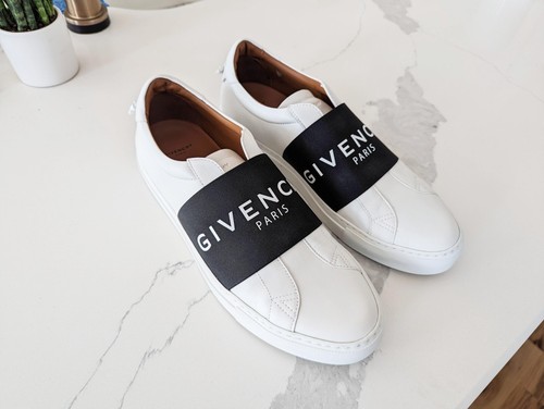 GIVENCHY Urban Street Elastic Sneakers Men’s Slip-On White 43 / 10 US $595 - Picture 2 of 14