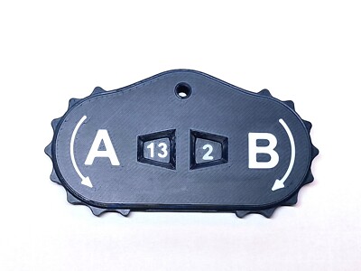 Boule Punktezähler, Petanque Marqueur, Boccia Score Counter, Spielstandsanzeige