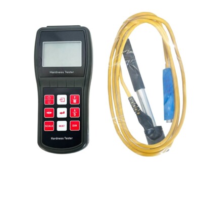 Leeb Hardness Tester Rebound Hardness Test with 100 Readings Data D Type Probe