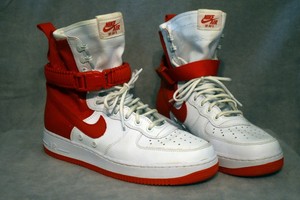 sf air force 1 high university red