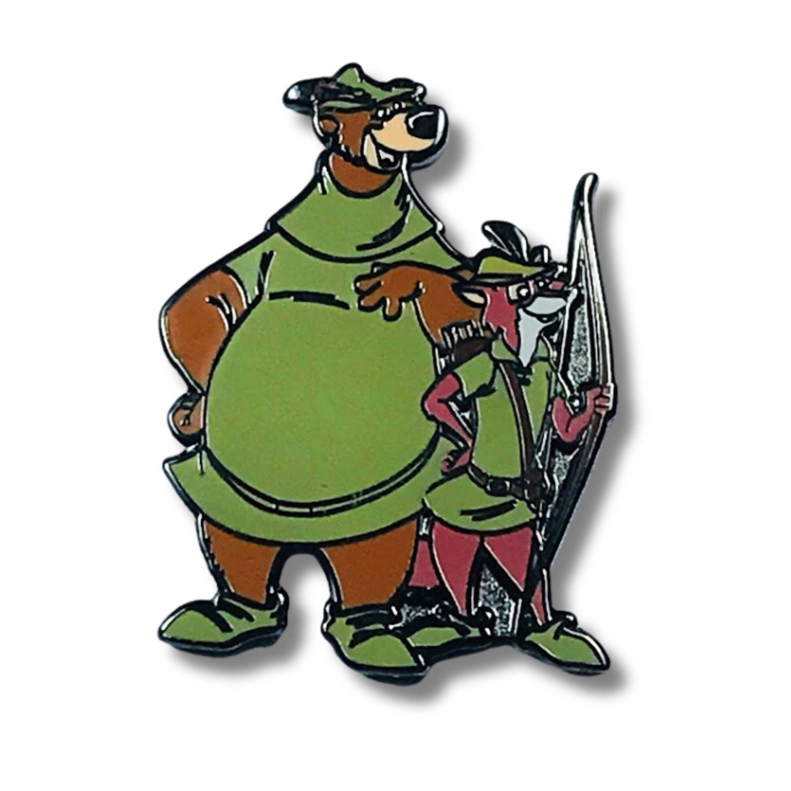 Pin – Little John and Robin Hood from Robin Hood – Disney Fantasy